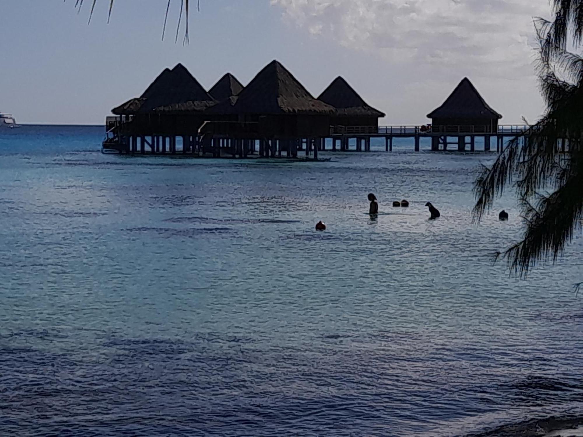 Hinamoe Lodge Avatoru Buitenkant foto