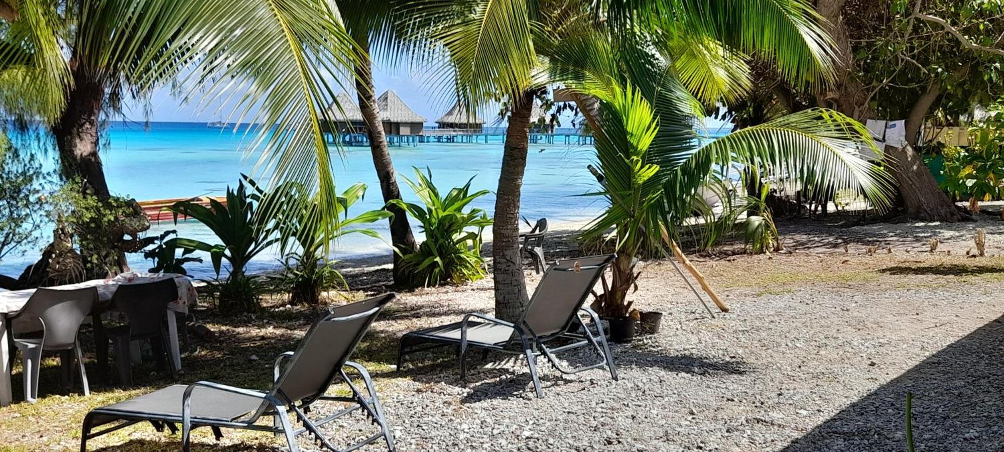 Hinamoe Lodge Avatoru Buitenkant foto